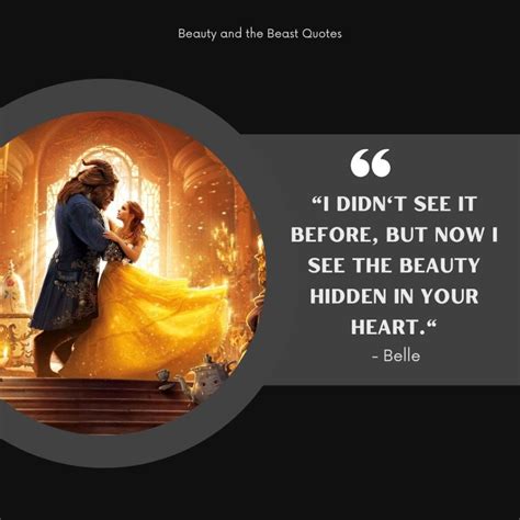 150+ Beauty and the Beast Quotes About Love and Bravery - Morning Pic