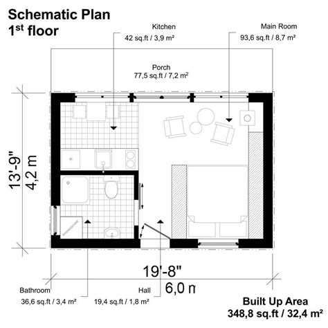 Single Room Design Plan