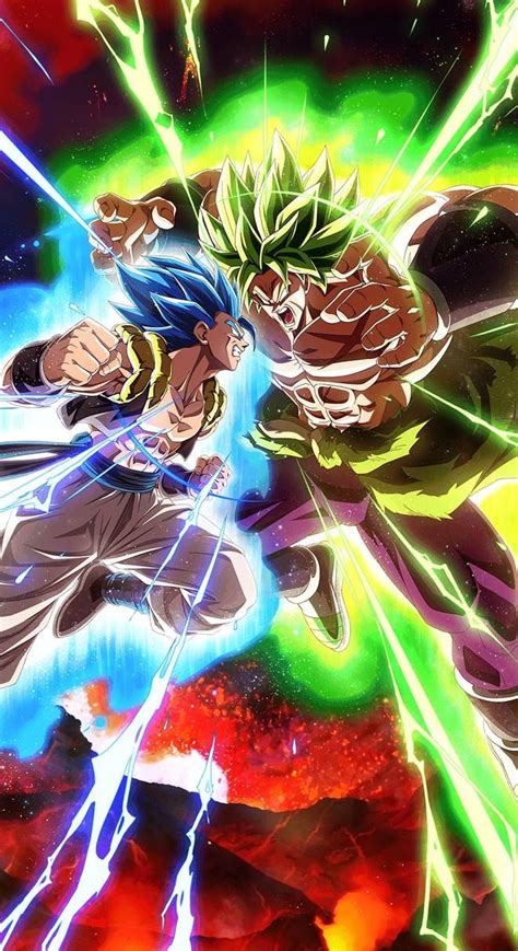 Gogeta SSGSS Vs Broly Wallpaper [Dokkan Battle] by maxiuchiha22 on ...