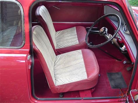 1959 Morris Mini Minor interior | Mini morris, Morris, Mini