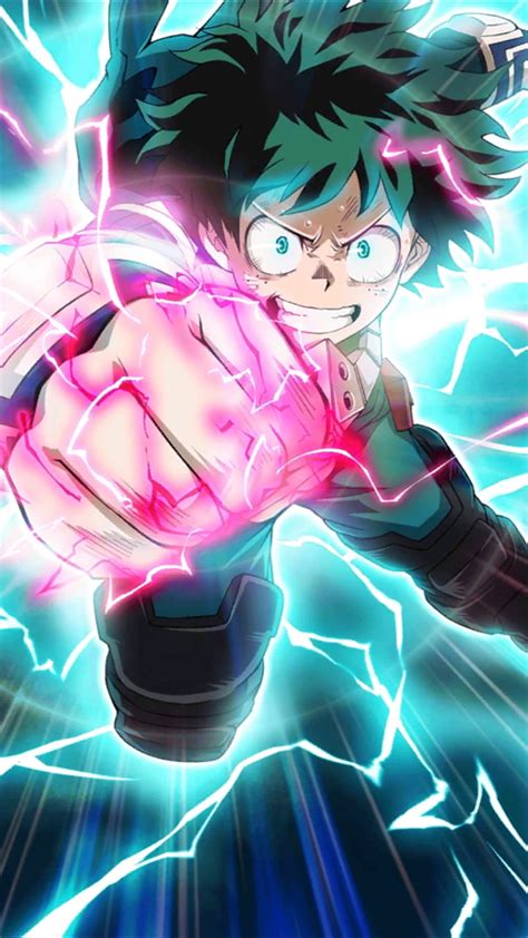 My Hero Academia, anime, fighting, izuku midoriya, HD phone wallpaper ...