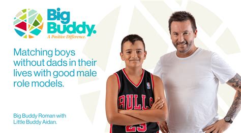 Big Buddy makes a positive difference to boys without a dad in their lives.