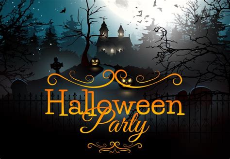 Halloween Party Email Backgrounds | ID#: 22916 | EmailBackgrounds.com