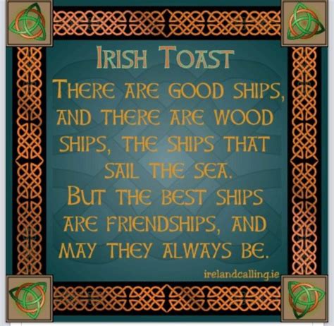 Irish Toast | Irish wedding toast, Irish toasts, Wedding quotes