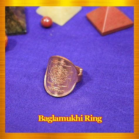 Shree Baglamukhi Yantra Ring, Uses and Benefits, Get Baglamukhi Ring