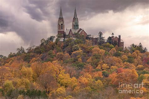 Holy Hill Fall colors 3 Photograph by Eric Curtin | Fine Art America