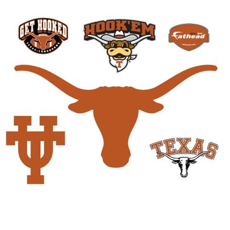 SAVE $45.04 - Fathead University of Texas Longhorns Logo Wall Decal $70.96