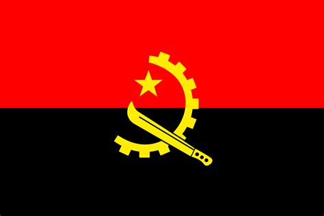 Angola National Flag | | Full Desktop Backgrounds