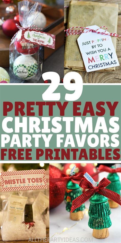 Easy DIY CHRISTMAS PARTY FAVORS GOODIE BAG IDEAS to make kids, boys ...