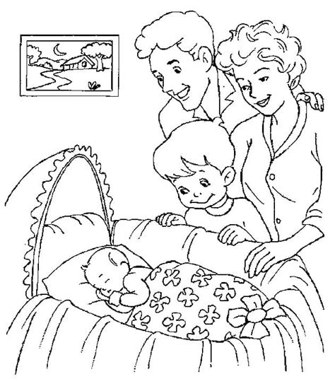 Baby Boy Coloring Page - Free Printable Coloring Pages for Kids