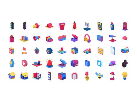 3D Icons Pack - Free Figma Resource | Figma Elements