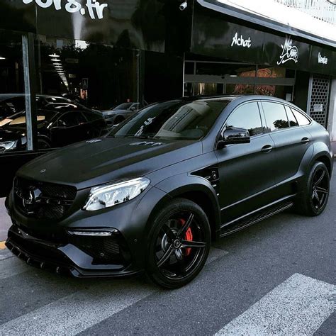 Matte Black Mercedes SUV | Mercedes suv, Mercedes benz gle, Benz