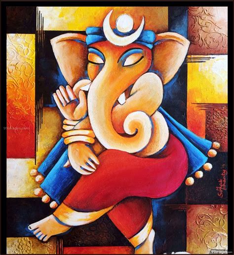 Hình nền tranh Ganesha - Top Những Hình Ảnh Đẹp