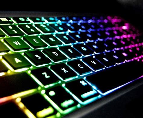 Rainbow Backlit Keyboard