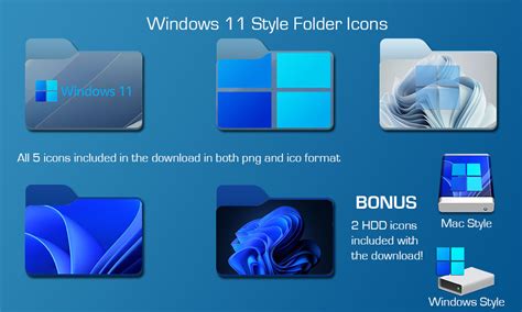 Windows 11 Folder Icons Download