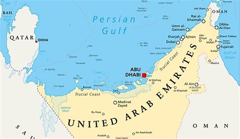 Which Countries Border The United Arab Emirates? - WorldAtlas.com