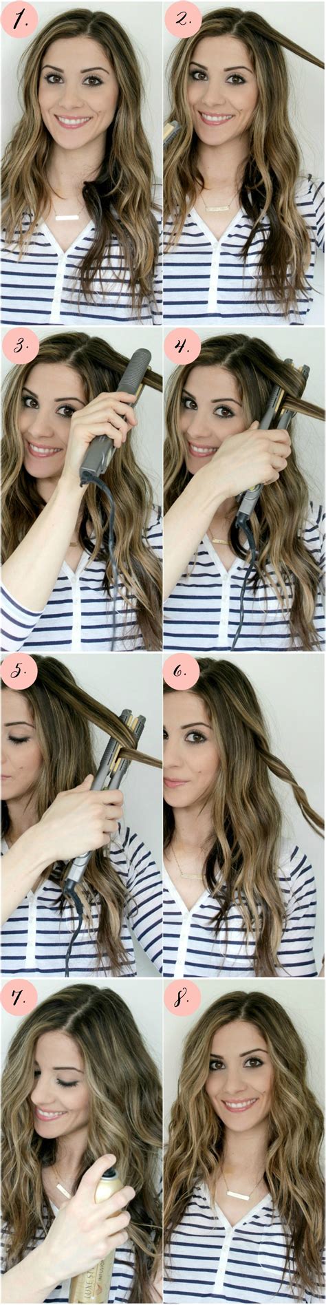 Flat Iron Curls Tutorial - Lauren McBride