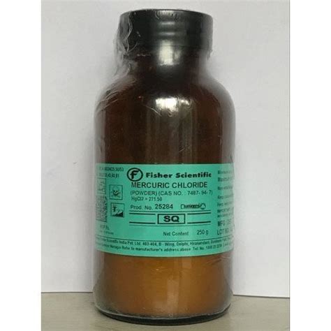 Mercuric Chloride, 99%, 250gm Bottle at Rs 3500/bottle in Ghaziabad ...