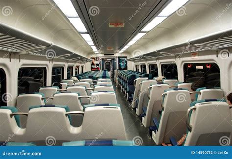 NYC: Long Island Railroad Car Interior Editorial Photography - Image ...