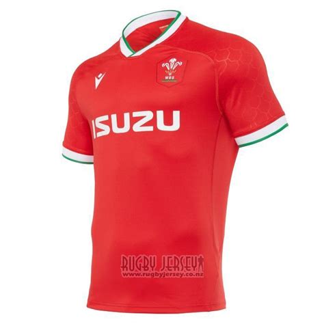 Wales Rugby Jersey 2020-2021 Home | RUGBYJERSEY.CO.NZ