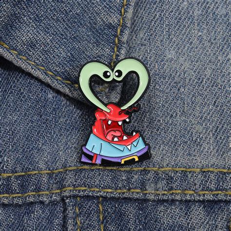 American Anime "SpongeBob SquarePants" Enamel Brooch Captain Eugene H ...