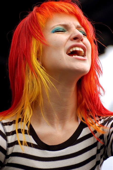 Red/Yellow Hair - Hayley William's Hair Photo (20597866) - Fanpop