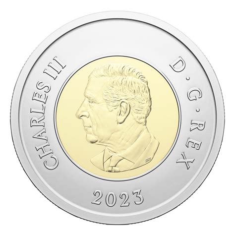 2023 Canadian $2 Polar Bear/King Charles III Toonie Coin (Brilliant ...