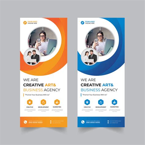 Corporate Modern Rollup X Banner Standee Banner Design :: Behance