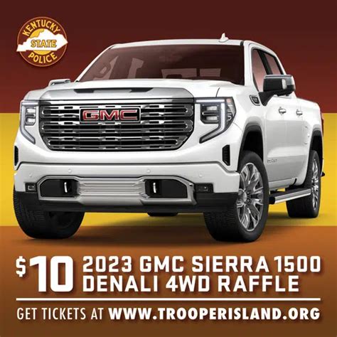 Trooper Island selling raffle tickets for 2023 GMC pickup | WHOP 1230 ...