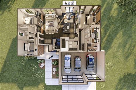 One Story House Plans Modern