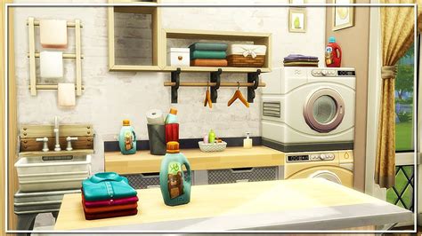 Sims 4 Laundry Room Set