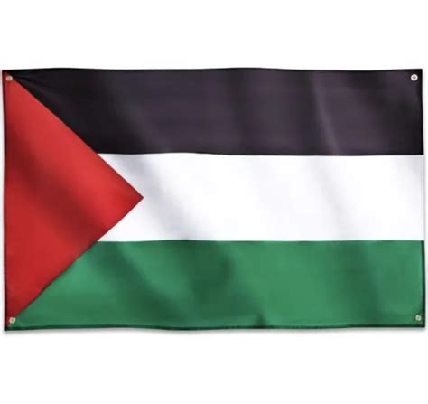 PALESTINE PALESTINIAN FLAG 5Ft X 3Ft -(Free Next Day Delivery) Premium ...