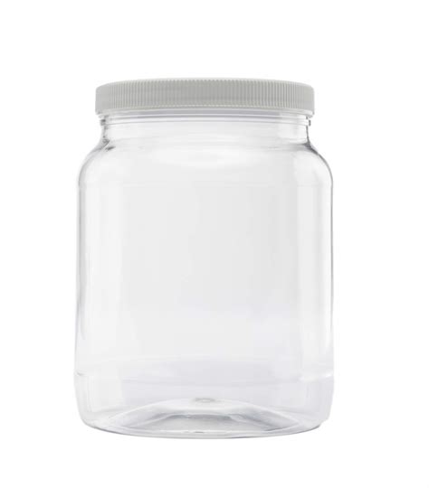 Plastic Jars With Lids