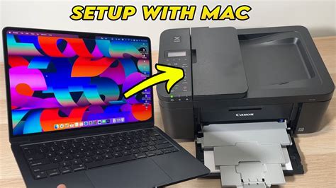 How to Setup Canon PIXMA TR4720 Printer With Mac Computer to Print ...