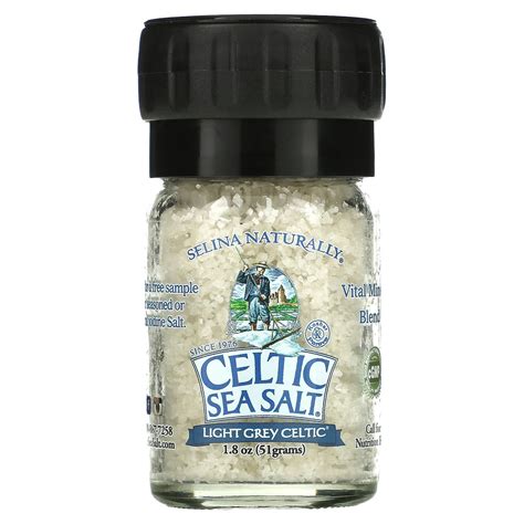 Celtic Sea Salt, Light Grey Celtic, Vital Mineral Blend, Mini Salt ...