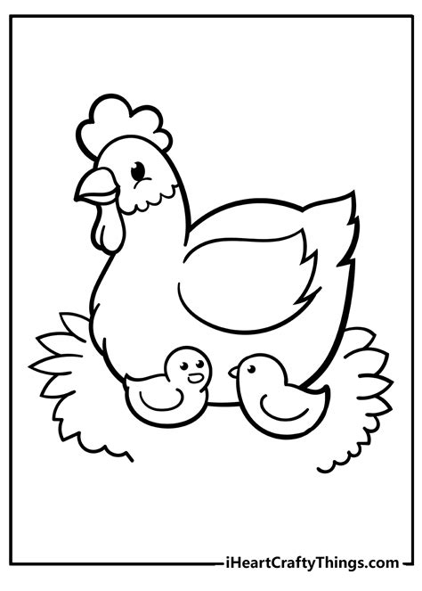 Farm Animal Coloring Pages