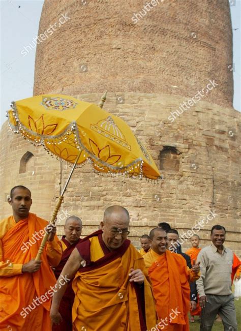 TIBETAN SPIRITUAL LEADER DALAI LAMA PICTURED Editorial Stock Photo ...