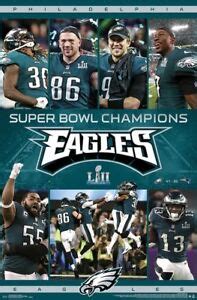 PHILADELPHIA EAGLES Super Bowl LII 2018 Official Championship ...