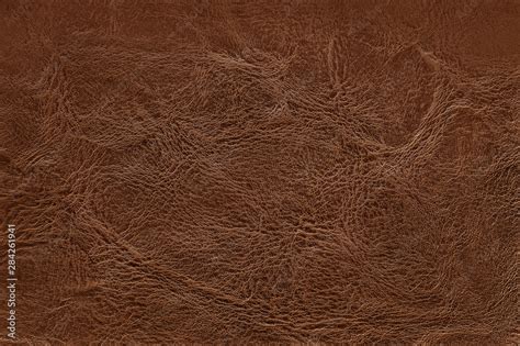 Dark brown leather texture background with seamless pattern and high ...