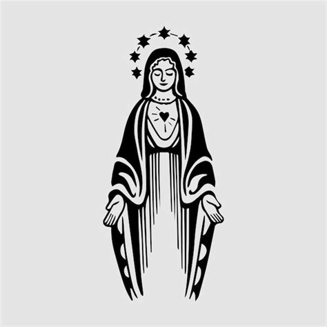 Conception de thème d'illustration simple pour commémorer la virgen de ...