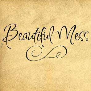 Beautiful Mess | Wall Decals - Trading Phrases