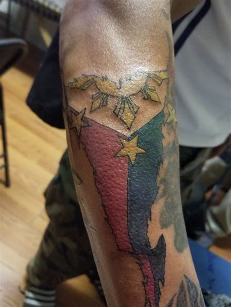 Philippines Flag Tattoo Design