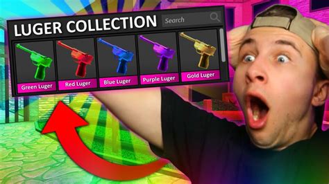 Luger Mm2 Gun, Roblox Chroma Luger Godly Gun Mm2 Murder Mystery 2 In ...