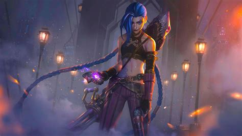 HD wallpaper: Jinx (League of Legends), Arcane | Jinx league of legends ...