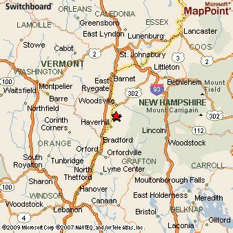 North Haverhill, New Hampshire Area Map & More