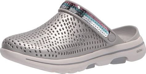 Amazon.com | Skechers Women's Foamies Go Walk 5-Elegance Clog | Mules ...