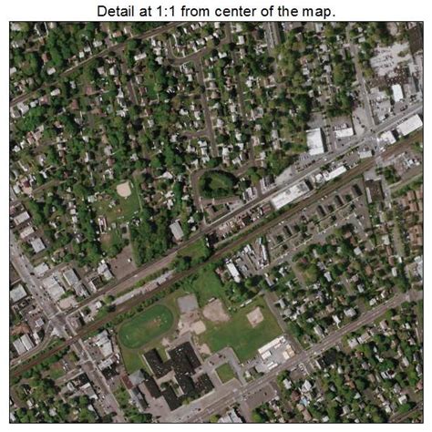 Aerial Photography Map of Deer Park, NY New York