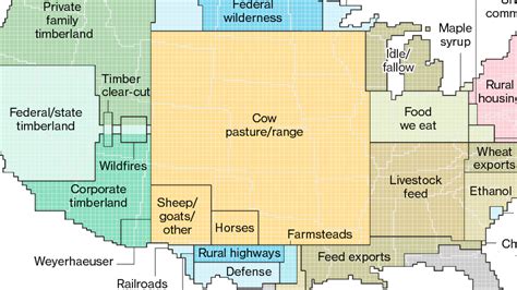 The U.S. is Cow Country, and other lessons from this land use map - Big ...