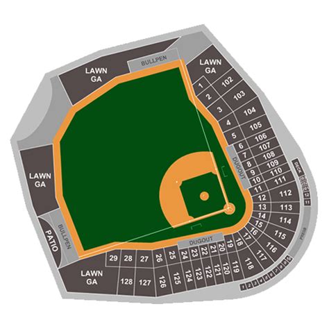 Camelback Ranch Stadium Seating Map | Elcho Table