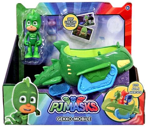 Disney Junior PJ Masks Gekko-Mobile Vehicle Figure Just Play - ToyWiz